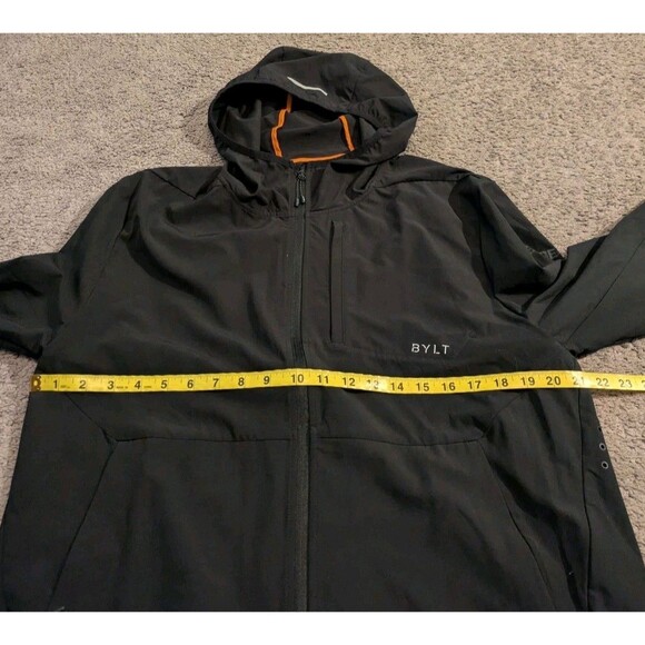 BYLT Powerade Body Armour Black Full Zip Swift Jacket Men's Medium - Picture 5 of 7